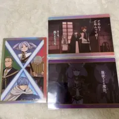 葬送のフリーレン　クリアビジュアルポスター　3枚セット