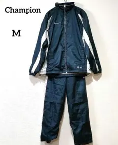 【チャンピオン】 ジャージ上下セット 　ダークブルー　M