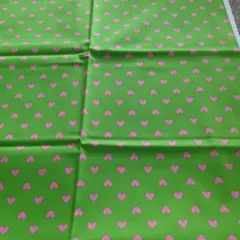 ハート柄 グリーン