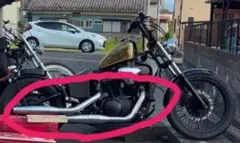 スティード　純正マフラー　車検必須のサムネイル
