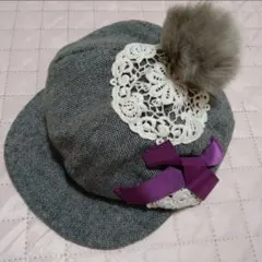 54 グレー　キャスケット