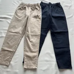 GU ロングパンツ 150 2色セットで！