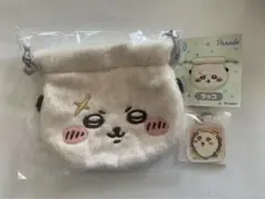 ちいかわおかお巾着②らっこ、ちいかわアクリミニアクリルキーチェーン3シーサー