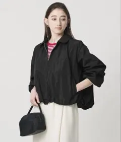 未使用 IENA イエナ Vネックタフタショートブルゾン - メルカリ
