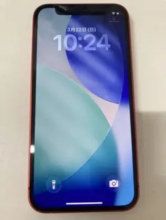 iPhone 12mini 128GB レッド　バッテリー100% K2052