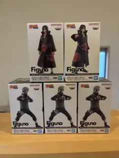 NARUTO -ナルト- 疾風伝 Figuno はたけカカシ うちはイタチ 4種 - メルカリ
