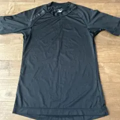 ブラック 半袖長袖アンダーシャツ 2枚セット150サイズ