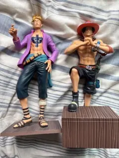 一番くじ ワンピース 白ひげ海賊団 B賞 マルコ　C賞 エース　セット　箱無し