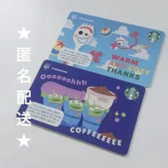 【韓国限定】トイストーリー スタバ カード フォーキー エイリアン　セットのサムネイル