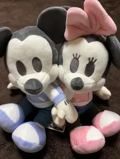 【新品未使用】ミッキー ミニー ぬいぐるみ ペアセット