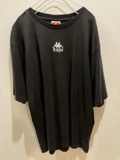 Kappa オーバーサイズ Tシャツ ブラック