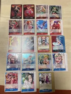 ワンピースカード　ヒロインズエディション　青・赤デッキパーツ