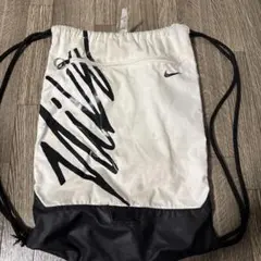 Nike ドローストリングバッグ ホワイト/ブラック