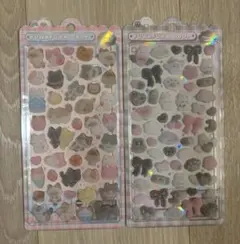 【正規品　匿名発送】ふわふわドロップシール　2種セットです