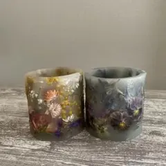 LEDボタニカルランタン　　2個セット