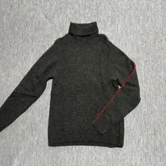 TAKEO KIKUCHI タケオキクチ サイドラインタートルネック ニットのサムネイル