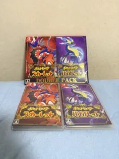 ポケットモンスター スカーレット バイオレット ダブルパック - メルカリ