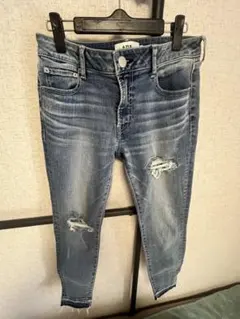 ダメージスキニーパンツ AZUL L