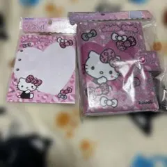キティ ヒョウ柄 シールバインダー レフィル セット売り