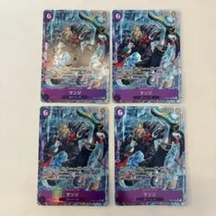 サンジ SR パラレル OP07-064 4枚