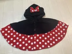 Disney ミニーマウス風 ベビーポンチョ 90