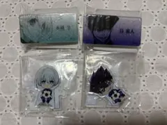 ★即購入⭕️ ブルーロック 氷織羊 烏旅人 アクリルスタンド ネームバッジ