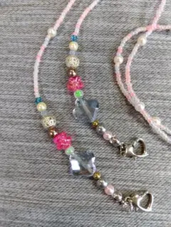 マスクストラップ　グラスコード　プレゼント用としても喜ばれます。