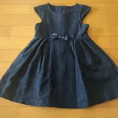 anyFAM 120 入学式 卒園式 ネイビー ワンピース