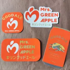 キリン　グッドエール　Mrs.GREENAPPLE　オリジナルステッカー