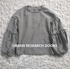 URBAN RESEARCH DOORS■ボリュームギャザースリーブブラウス