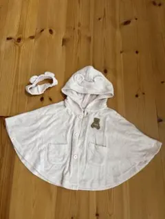 gelato pique ベビー用ポンチョ 80サイズ　ジェラピケ