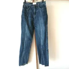 韓国デニム a.second デザインデニム ジーンズ スキニー ストレッチ