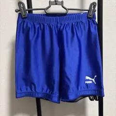 PUMA 青 ショートタイツ　スパッツ