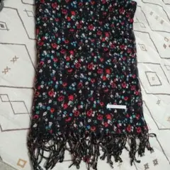 ローリーズファーム　LOWRYSFARM フラワープリント ストール 花柄