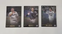 プロ野球チップス レジェンドスターカード 3枚セット