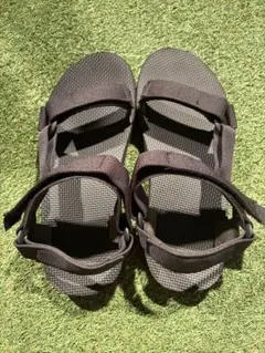 Teva テバ ミッドフォームユニバーサル 厚底サンダル 27cm ブラック 