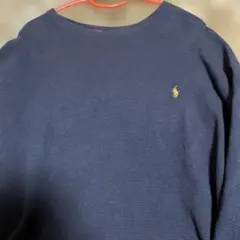 Polo Ralph Lauren ワッフルロンT2XL ネイビー