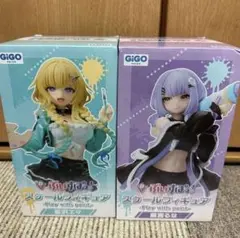 ぶいすぽっ！ 藍沢エマ 紫宮るな GiGO限定 スケールフィギュア 2点