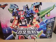 【韓国ロボ】４体合体 ロボット トボット V キングフォートラン 未開封