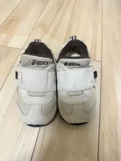 asics ベビーシューズ ホワイト ベルクロ式
