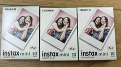 【3個セット】富士フィルム チェキフィルム instax mini 10枚入×2