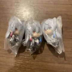 カラフルピーチ　どぬく　つまんでつなげてマスコット　チャーム　3点セット