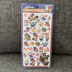 正規品 ズートピア ボンボンドロップシール ディズニー 第一弾