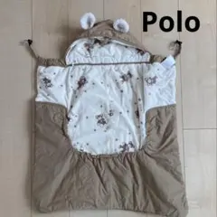 POLO 抱っこ紐　ベビーカー　防寒ケープ　あったかケープ　抱っこ紐ケープ