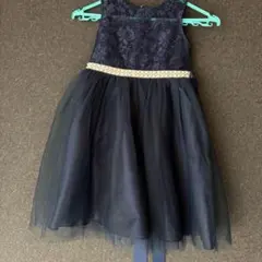 キャサリンコテージ 紺 ワンピース