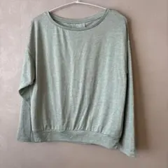 GU ACTIVE ミントグリーン トレーニングトップス M