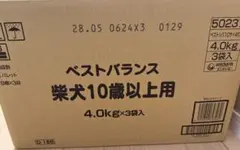3個セット ユニチャーム ベストバランス 柴犬用 10歳以上用 4kgのサムネイル