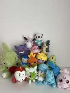 ポケモン ぬいぐるみ(小) まとめ売り　16体セット
