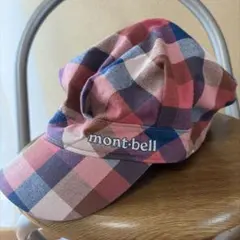 mont-bell キッズ キャップ チェック柄のサムネイル