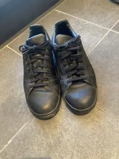 祭*様 adidas Stan Smith ブラック スニーカー